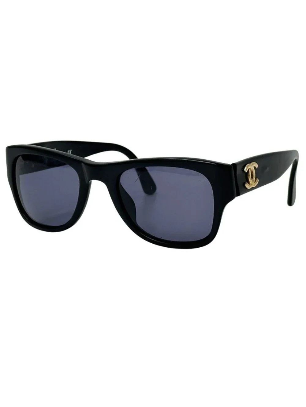 Chanel Sunglasses CC Logo Black Eyewear